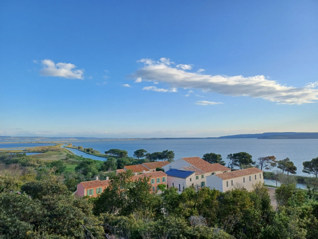 Refuge de l'Ile Sainte Lucie à Port la Nouvelle ©Conservatoire du Littoral